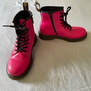 Kids Dr. Marten  leather Boots.  NO LONGER AVAILABLE THROUGH DR. MARTENS!!!